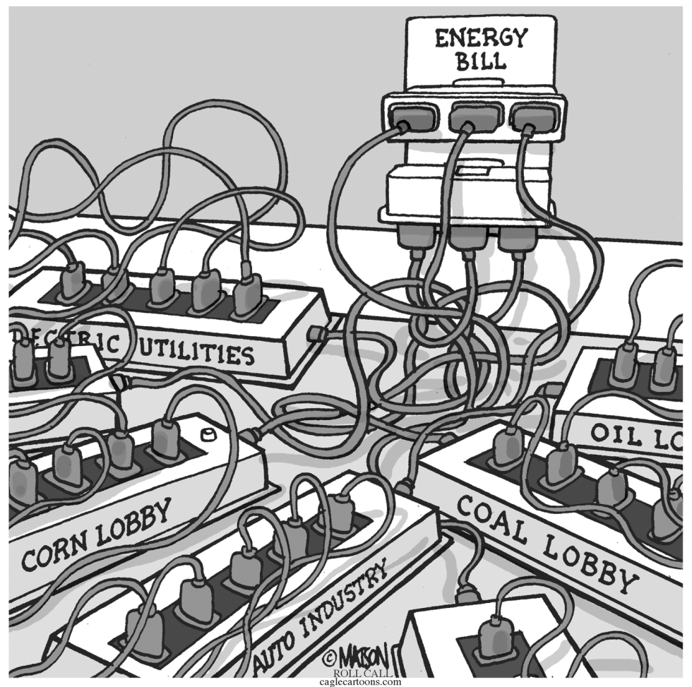  PLUGGED IN TO THE ENERGY BILL by RJ Matson