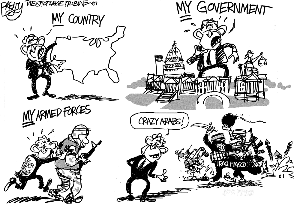  BUSH COUNTRY by Pat Bagley