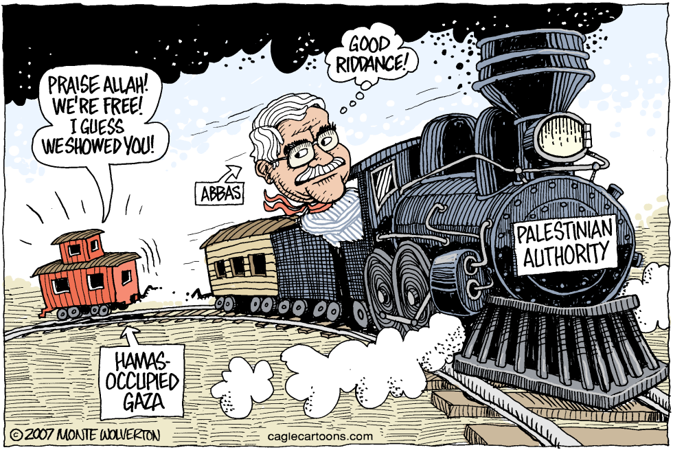  THROW HAMAS FROM THE TRAIN by Wolverton