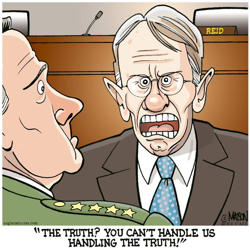 Senator Reid Can Handle The Truth-COLOR