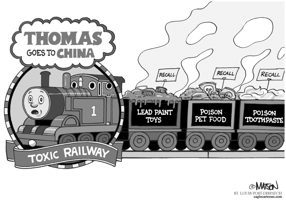  THOMAS GOES TO CHINA by RJ Matson