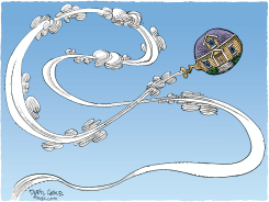 HOUSING BALLOON by Daryl Cagle