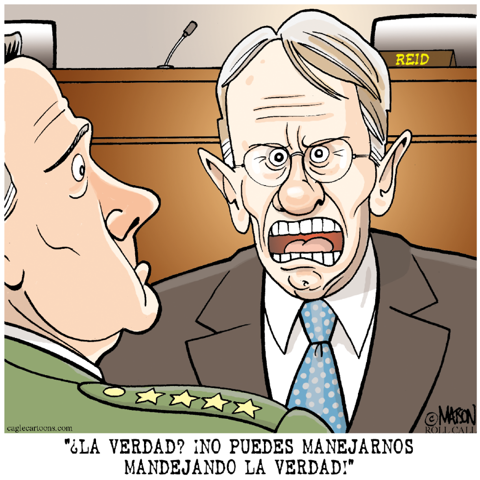 El Senador Reid puede manejar la Verdad / COLOR