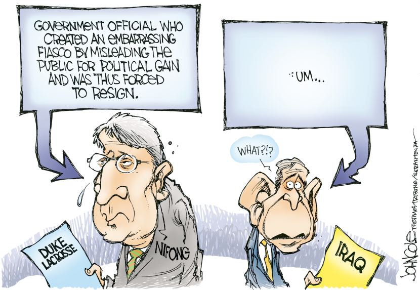 Nifong and Bush -- color