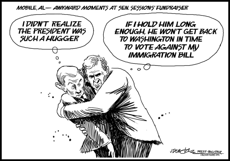 Awkward Man Hug