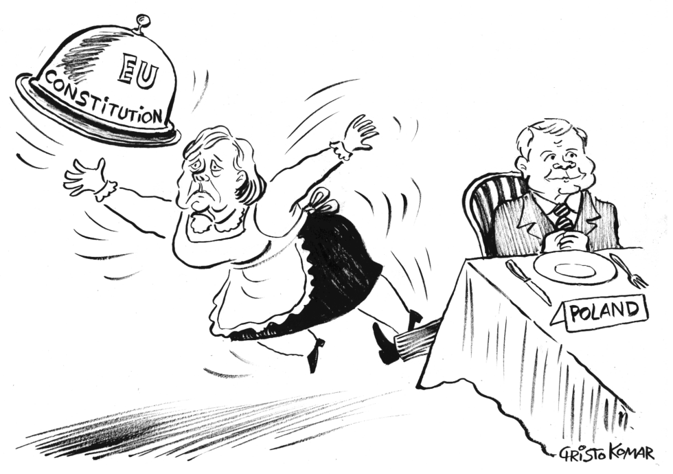 EU Dinner - B&W