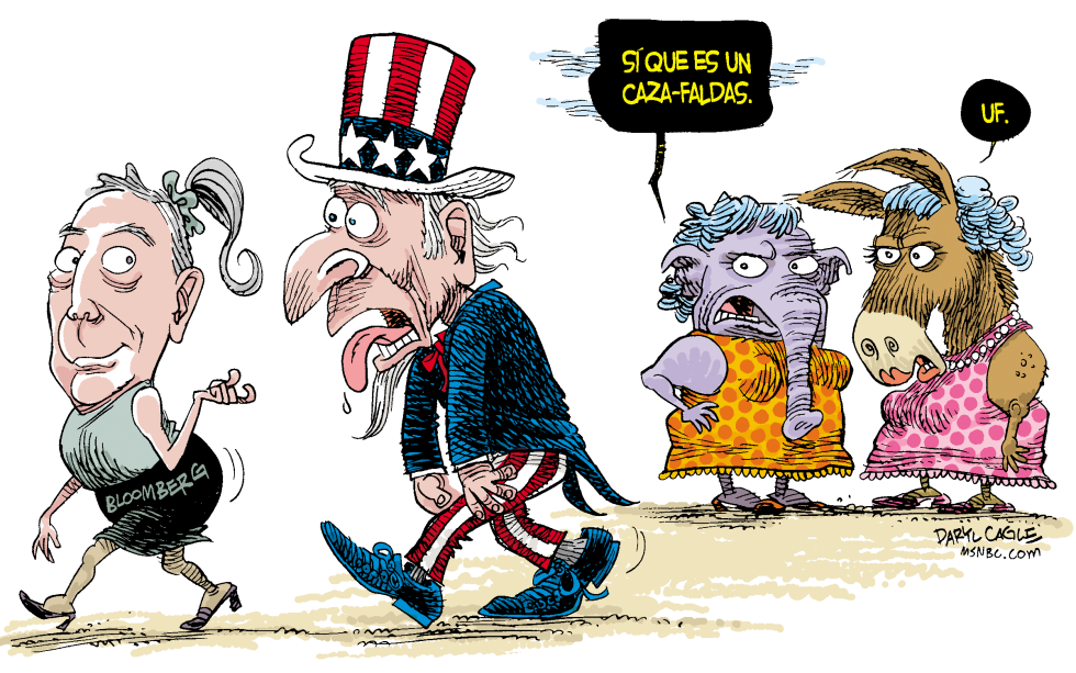  EL ATRACTIVO DE BLOOMBERG  by Daryl Cagle