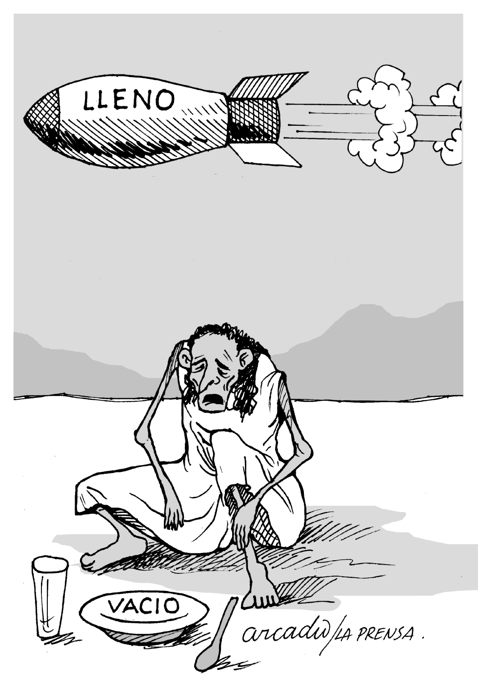 Más para la guerra nada para la gente