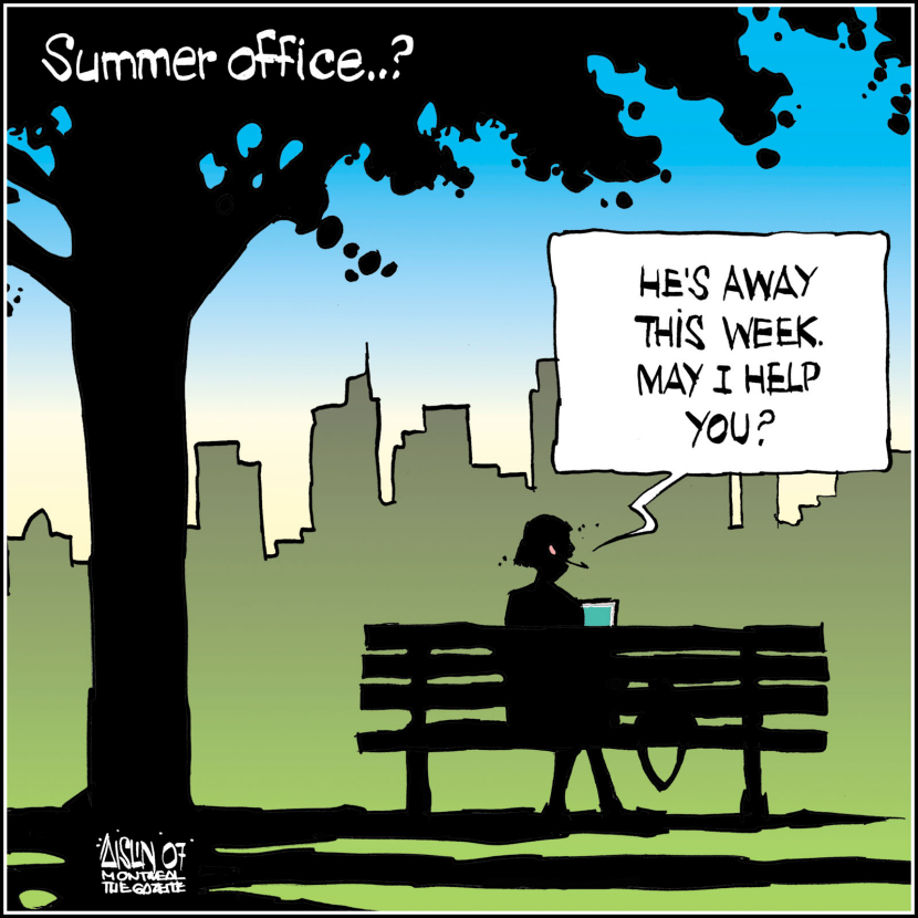 Summer at the office