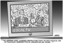 LOCAL TV CELEBRATES POLITICAL AD RULING by R.J. Matson