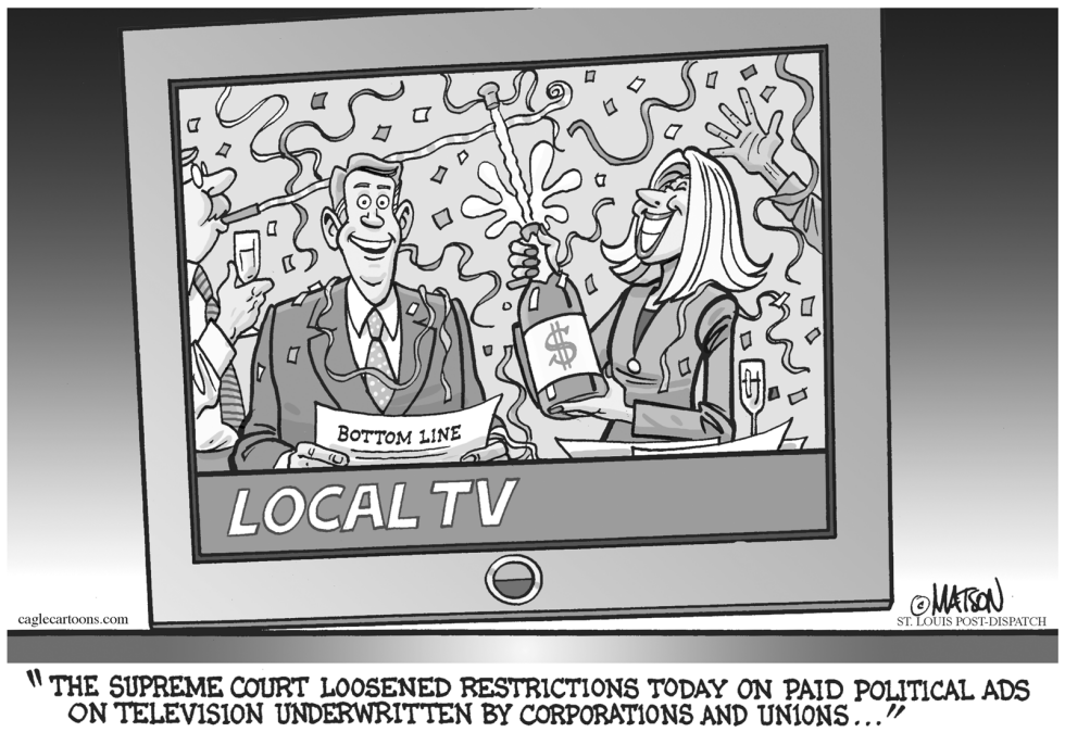  LOCAL TV CELEBRATES POLITICAL AD RULING by RJ Matson