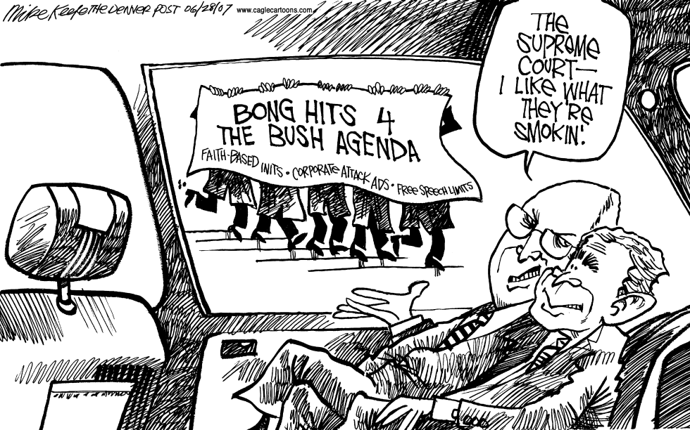 Bong Hits 4 Bush Agenda