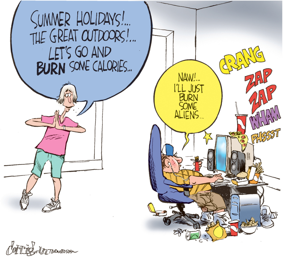kids lack exercise