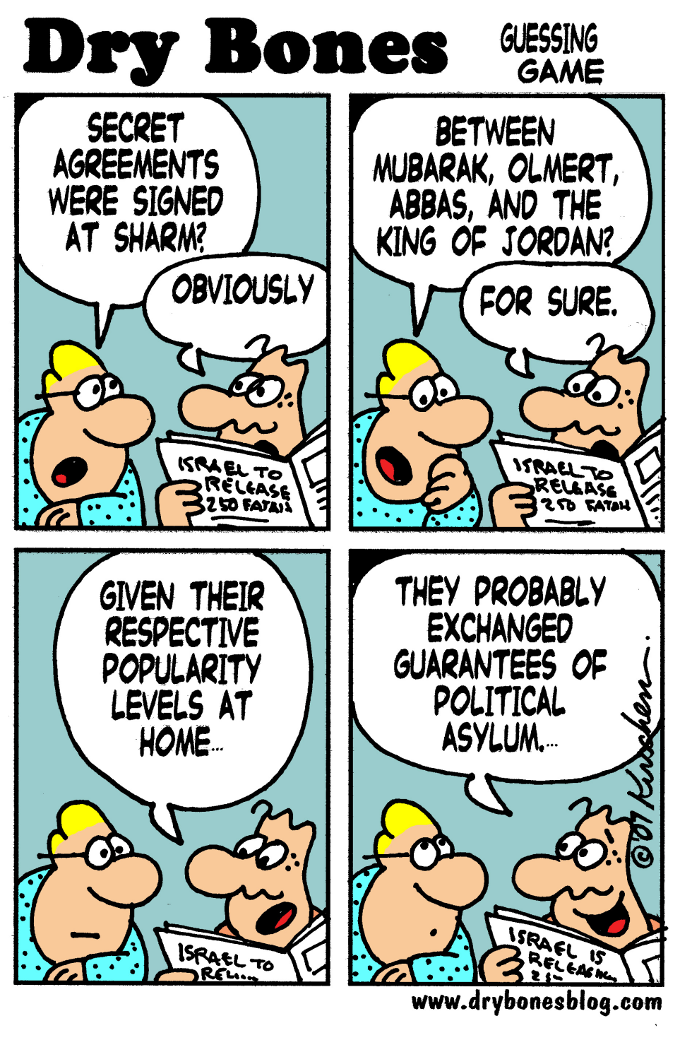 Mideast Guessing Game