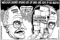 SPLIT CHENEY by Monte Wolverton
