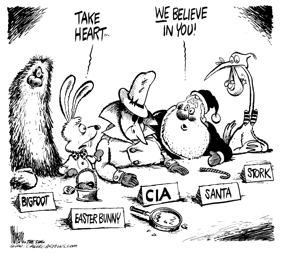  CIA FAIRY TALE by Mike Lane