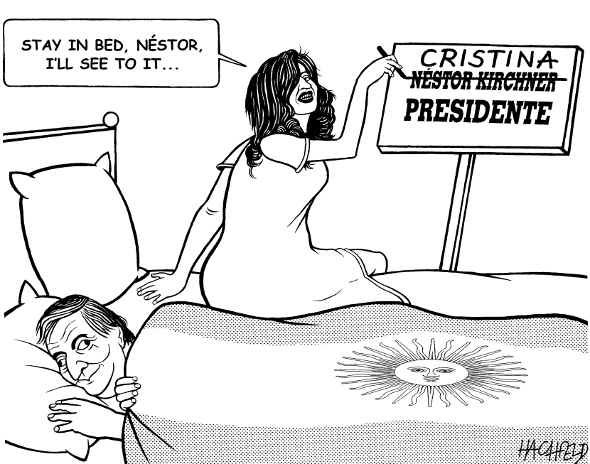Néstor and Cristina