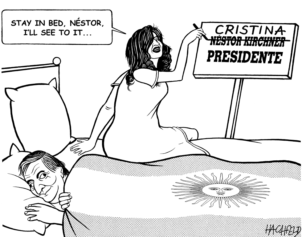 Néstor and Cristina