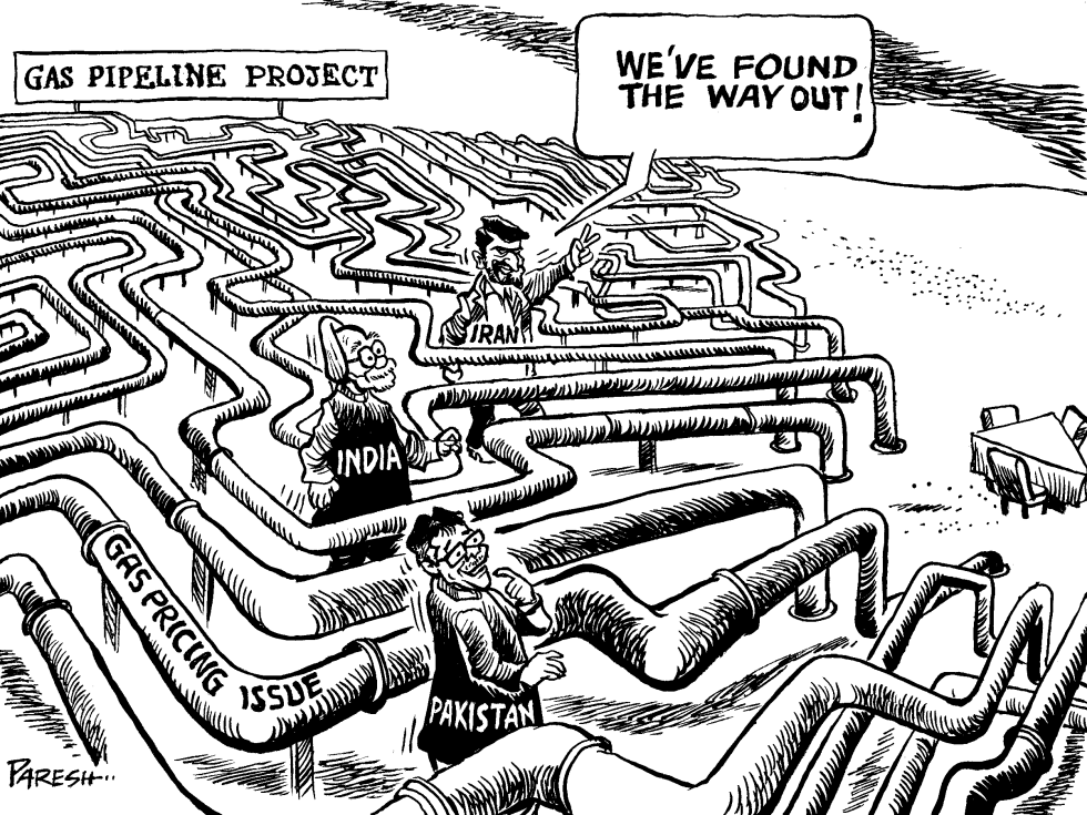 Gas pipeline project