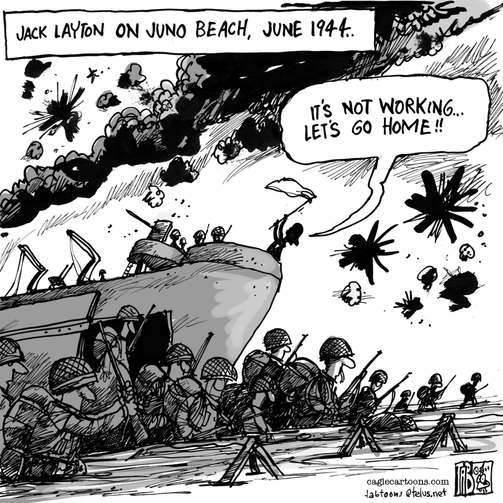 CANADA Jack on Juno beach