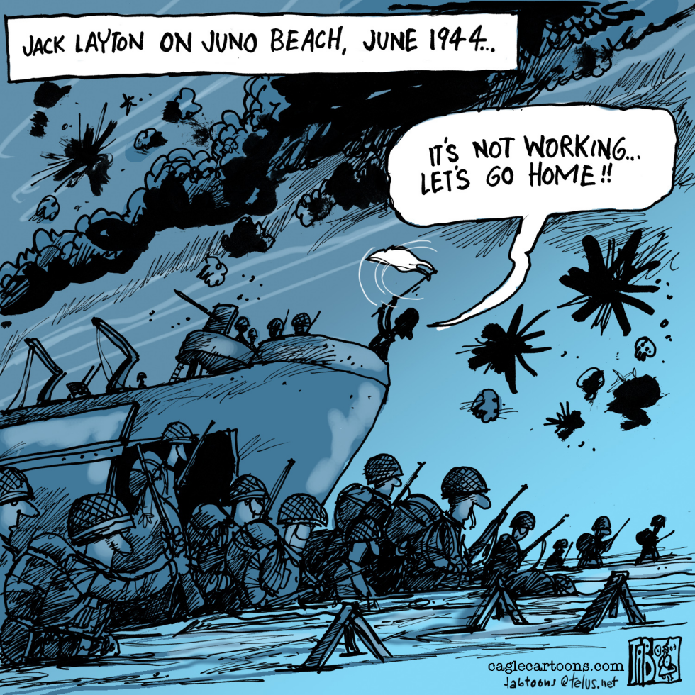 CANADA Jack on Juno beach COLOUR