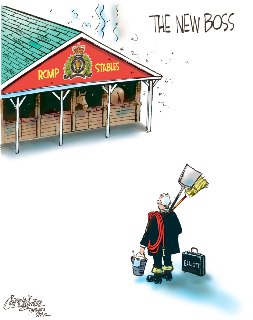 Canada - Mounties new boss -COLOR