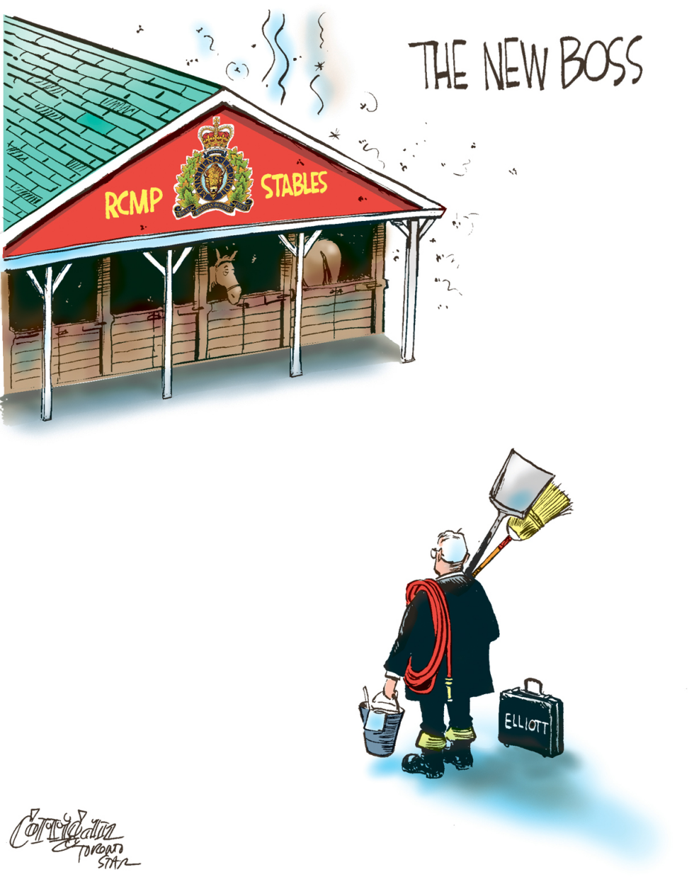 Canada - Mounties new boss -COLOR