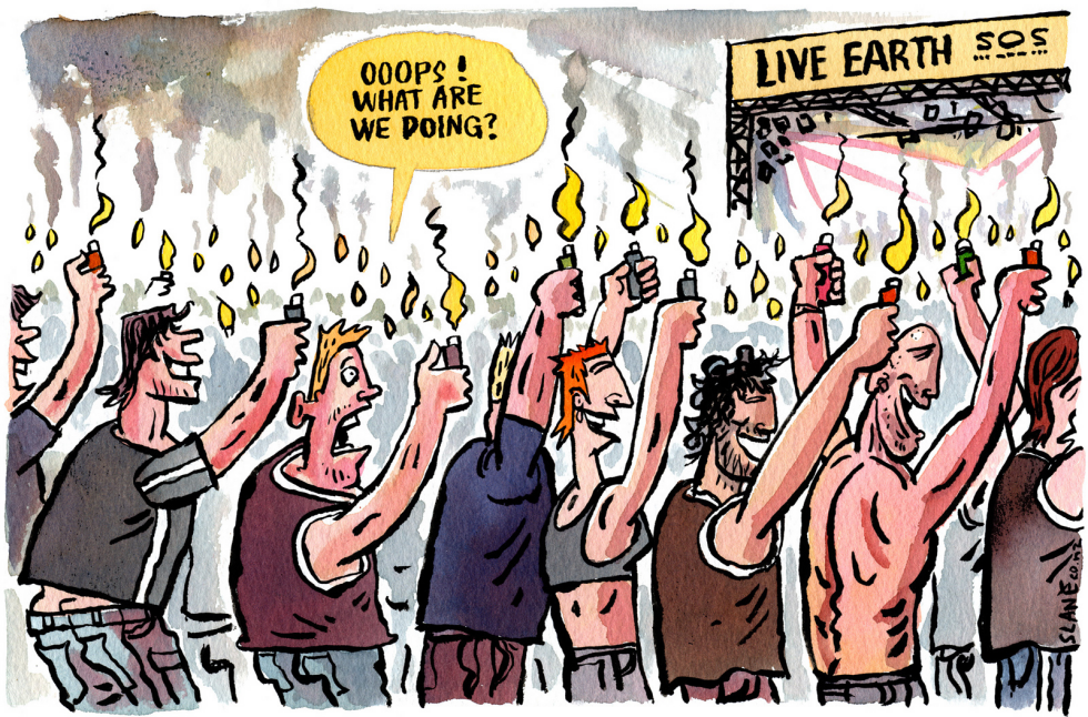 Live Earth Fans