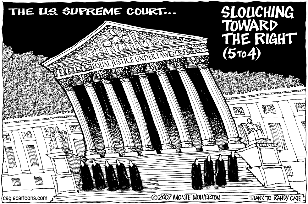 Supreme Court -- Slouching Toward the Right