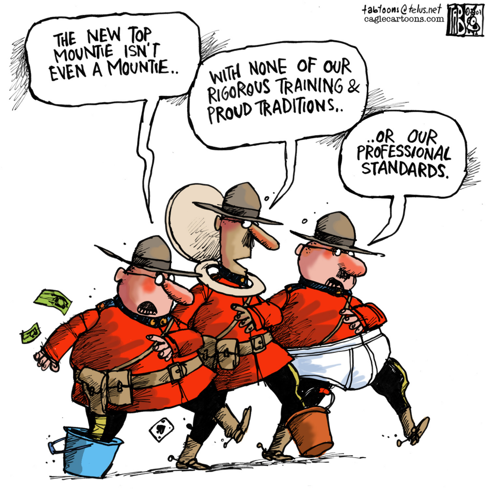 CANADA New top Mountie COLOUR