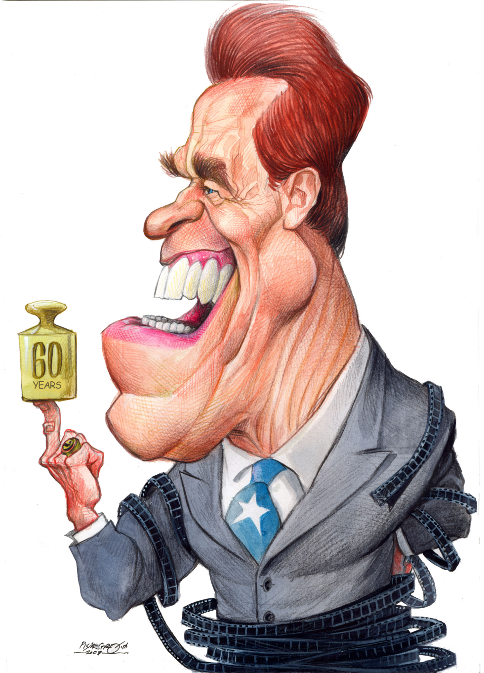  ARNOLD SCHWARZENEGGER IS 60 by Petar Pismestrovic