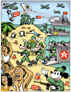INVADING NEW MARKETS VERSION by Andy Singer