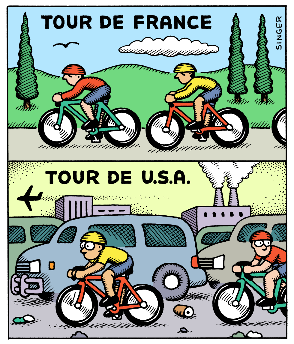 Tour de France Tour de USA Color Version