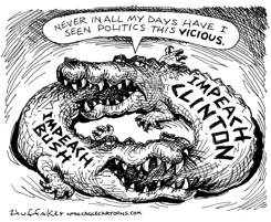VICIOUS POLITICS by Sandy Huffaker