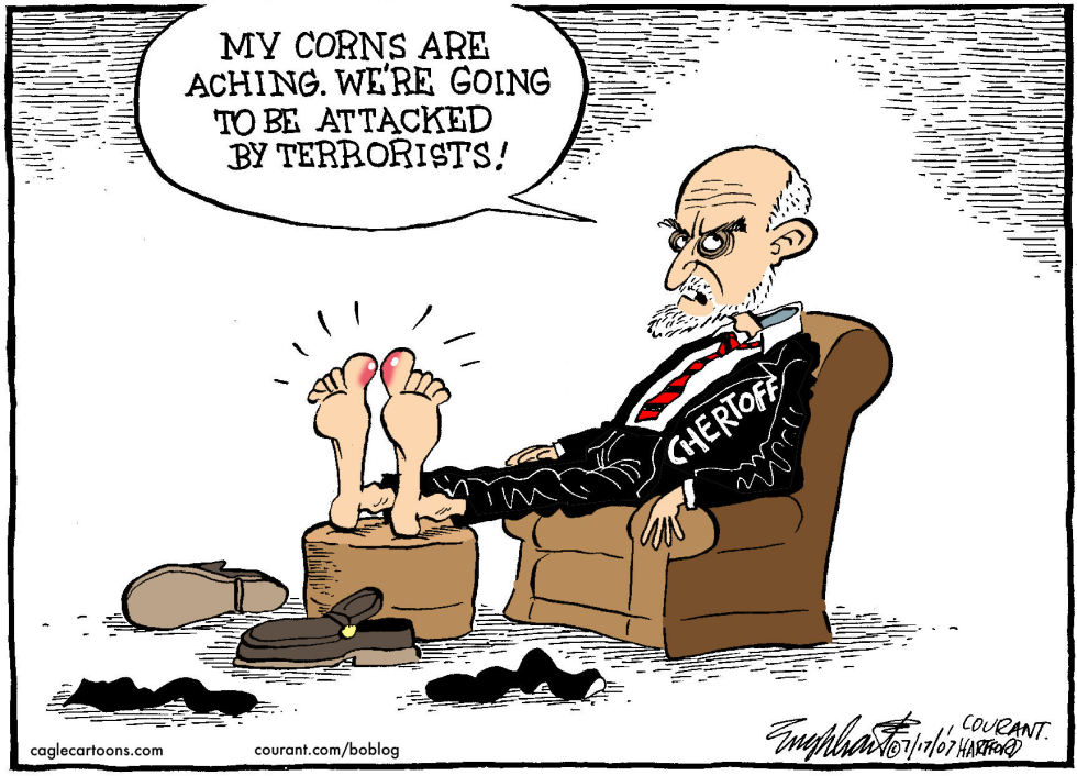  MICHAEL CHERTOFF  by Bob Englehart