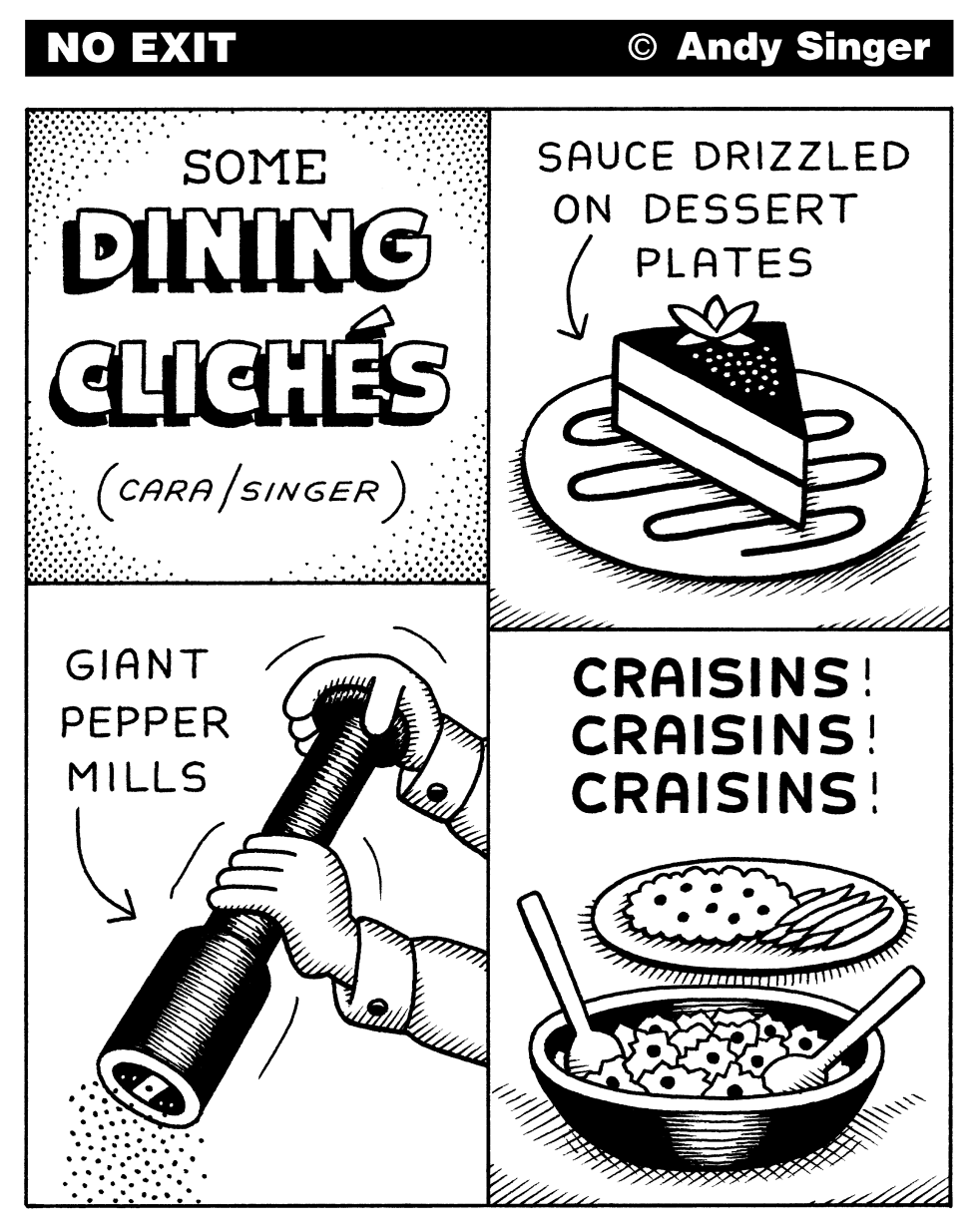 Dining Cliches at Restaurants