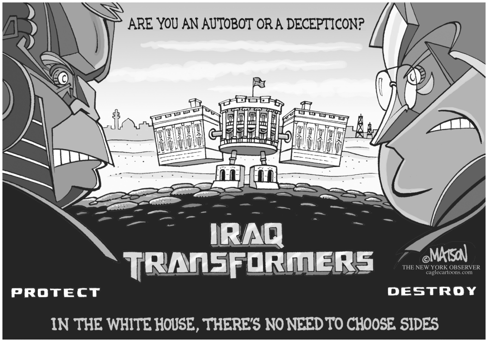  IRAQ TRANSFORMERS by RJ Matson