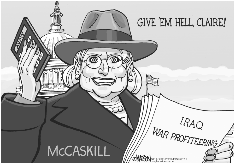 Local MO-Senator McCaskill Investigates War Profiteering