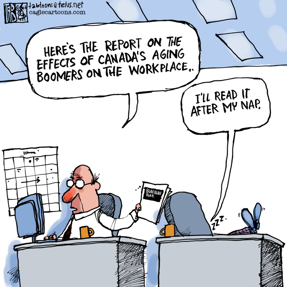 CANADA Aging Boomers COLOUR