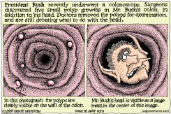 THE PRESIDENTIAL COLON   by Monte Wolverton