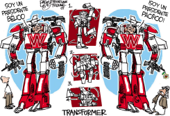 BUSH TRANSFORMER /  by Pat Bagley