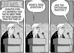 SENATOR DODD by Bob Englehart