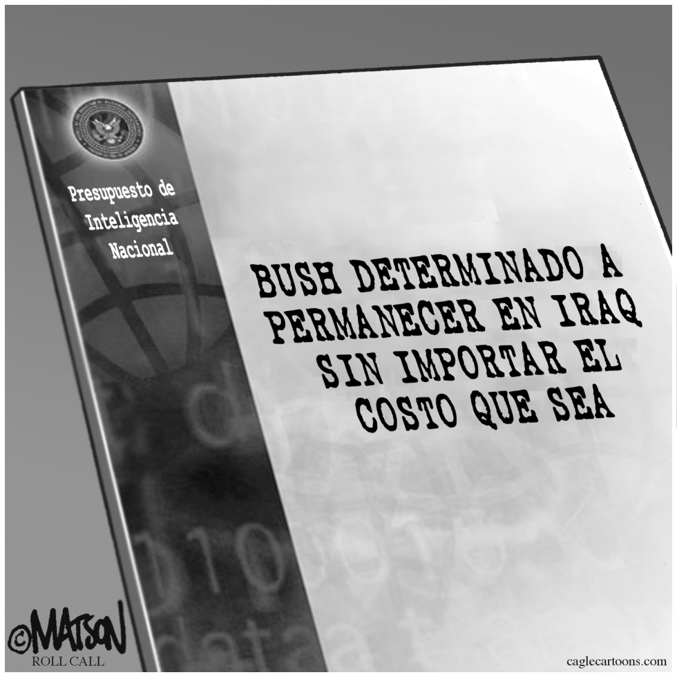 Advertencia del Presupuesto de Inteligencia Nacional