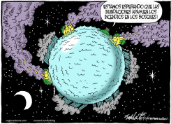 DESASTRES NATURALES ALREDEDOR DEL GLOBO / by Bob Englehart