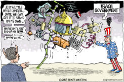 WHEN IRAQ STANDS UP by Monte Wolverton