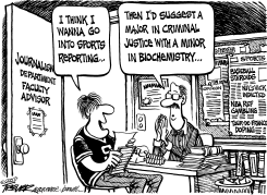 JOURNALISM STUDENT by John Trever