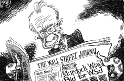 MURDOCH CLUTCHES by Pat Bagley