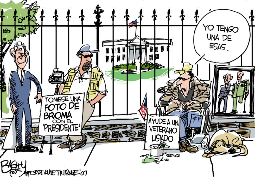  BUSH PLANO  by Pat Bagley