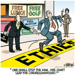 ONE GIANT LEAP FOR CONGRESS by R.J. Matson
