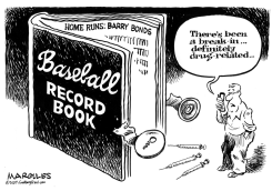  BARRY BONDS by Jimmy Margulies